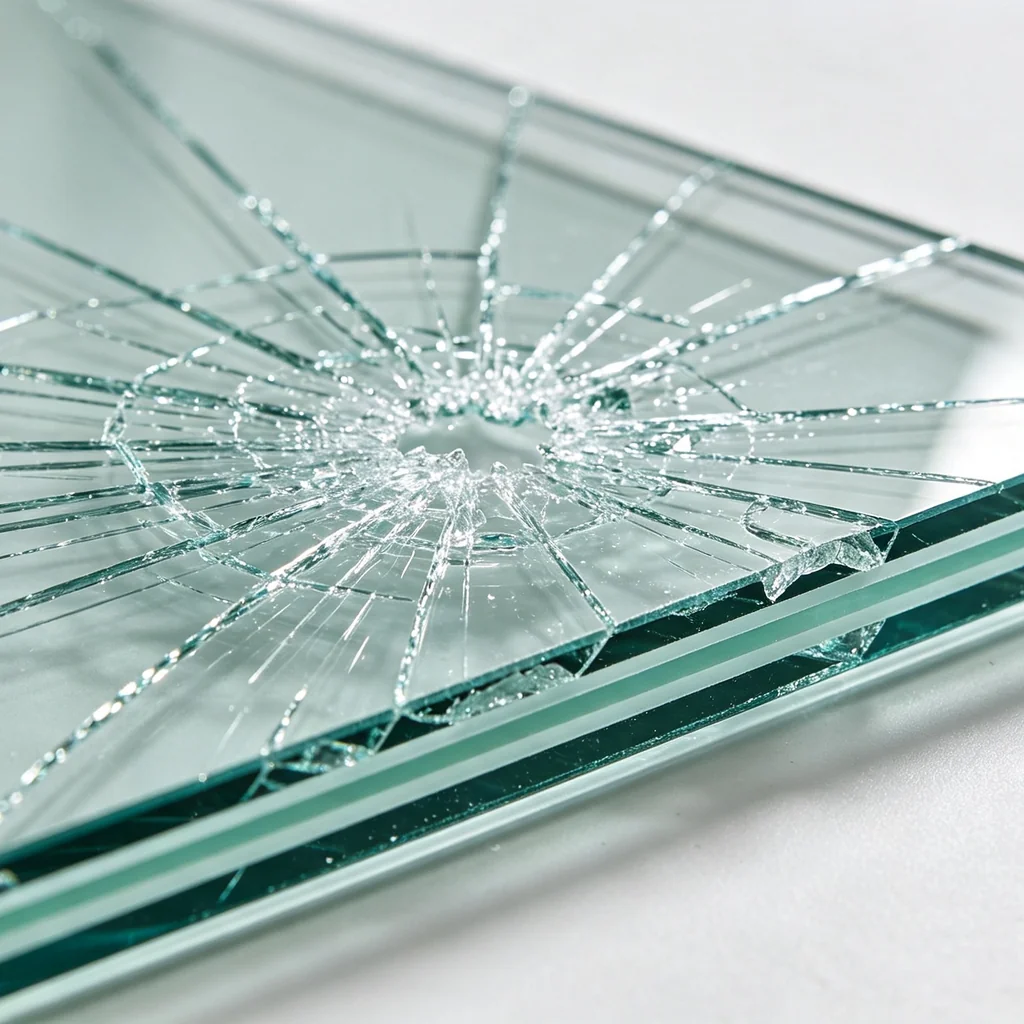 Laminated impact glass interlayer