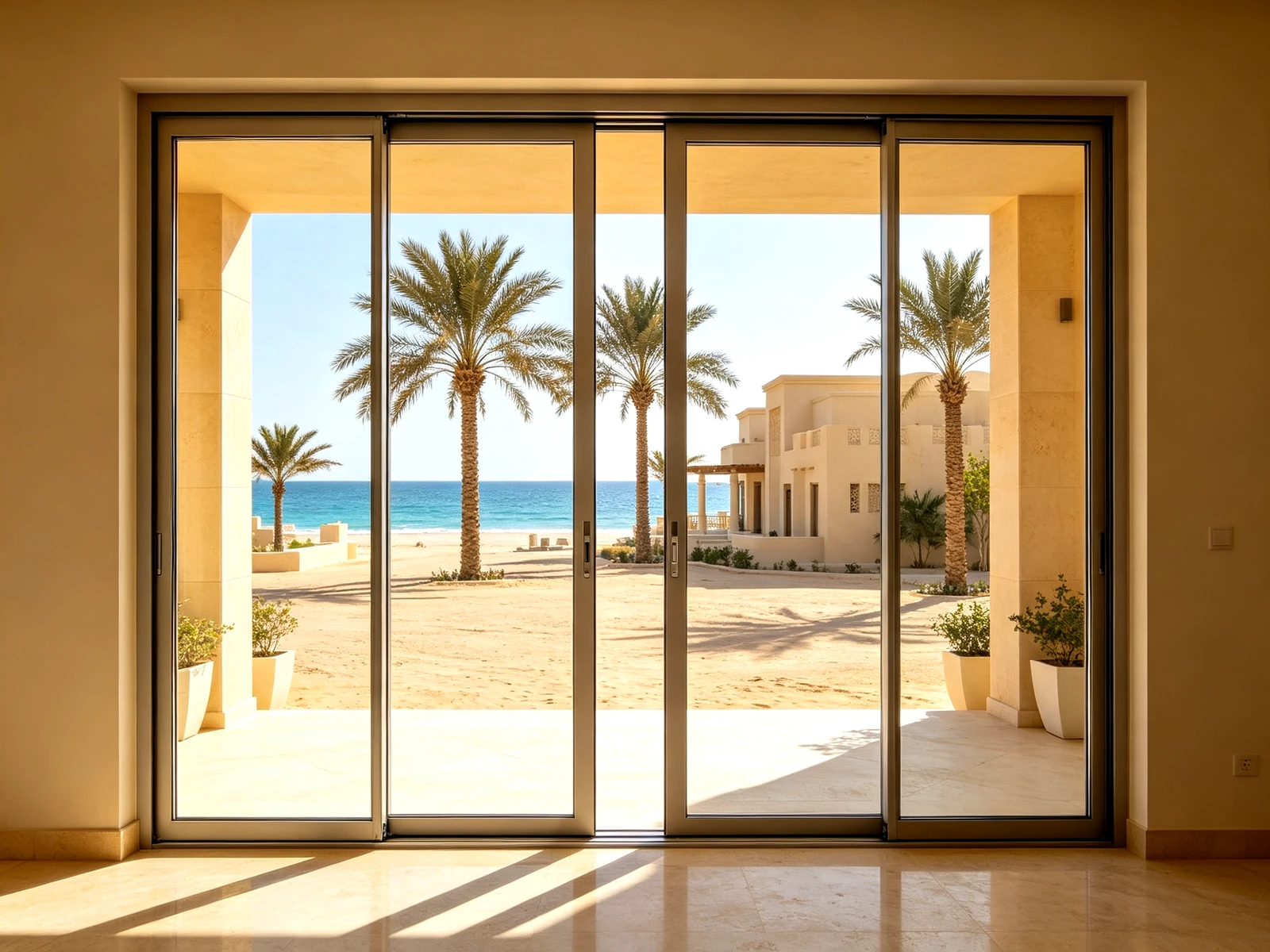 Thermal-Insulated GCC Sliding Door